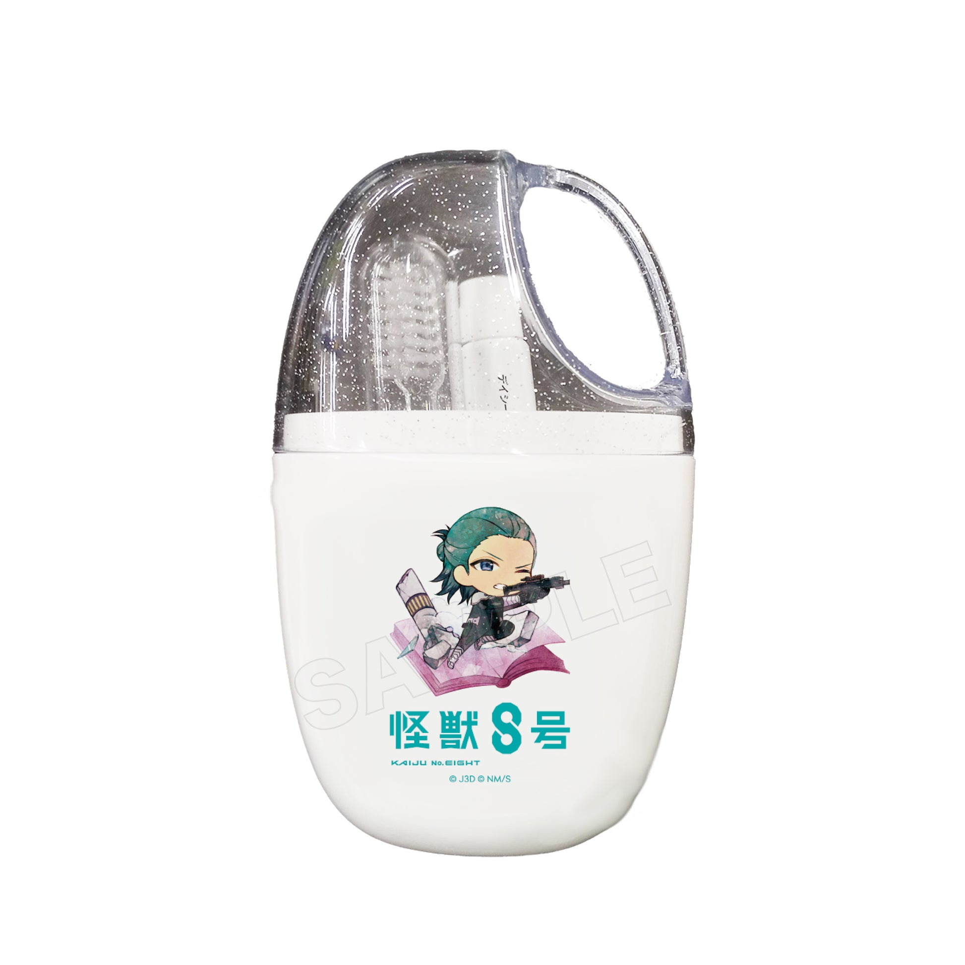 Kaiju No. 8 Chara Deru Art Toothbrush Cup Set 08 Haruichi — anime figures wholesale near me