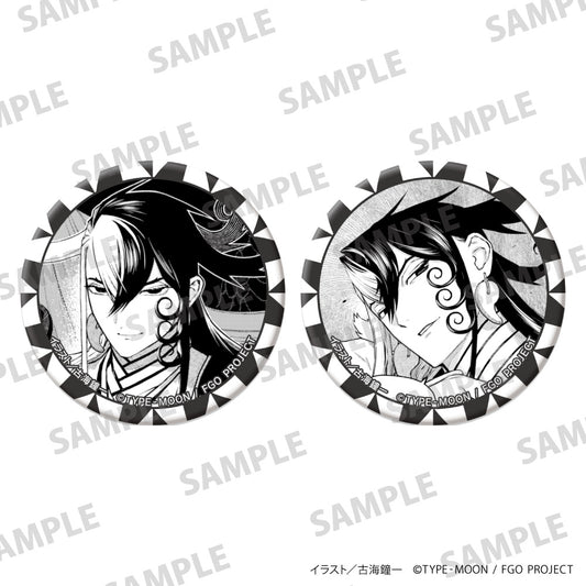 Fate/Grand Order: Curious Tales of Heroic Spirits - Ashiya Douman Comic Design Can Badge Set 1 - anime display figures wholesale