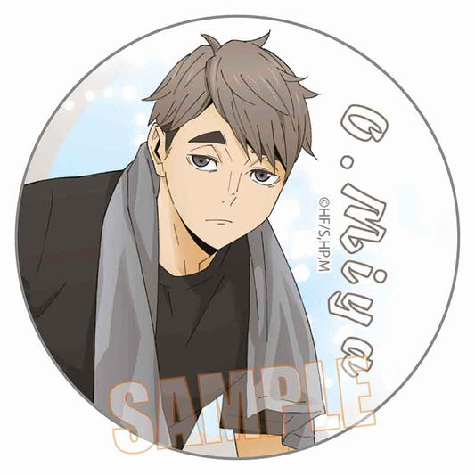 Can Badge Haikyu!! Miya Osamu Pool Cleaning Ver. — Japanese anime figures bulk supplier USA