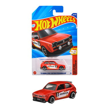 JFN84 ホットウィール ベーシックカー '73 ホンダ シビック カスタム