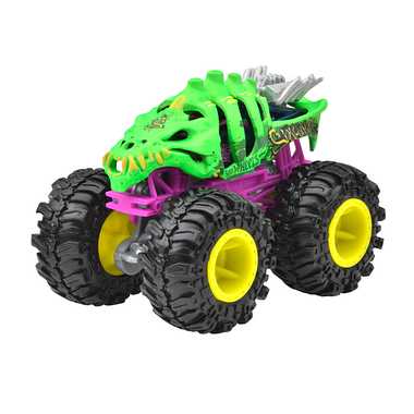 JGR07 ホットウィール モンスタートラック 1:64 スケルサウルス