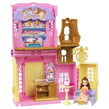 JLT63 ディズニープリンセス たのしいおみせ ベルのティーショップ（かさねるおしろシリーズ！ミニドール）