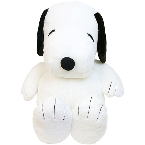 PEANUTS ＨＵＧＨＵＧ スヌーピー ぬいぐるみ３Ｌ 黒