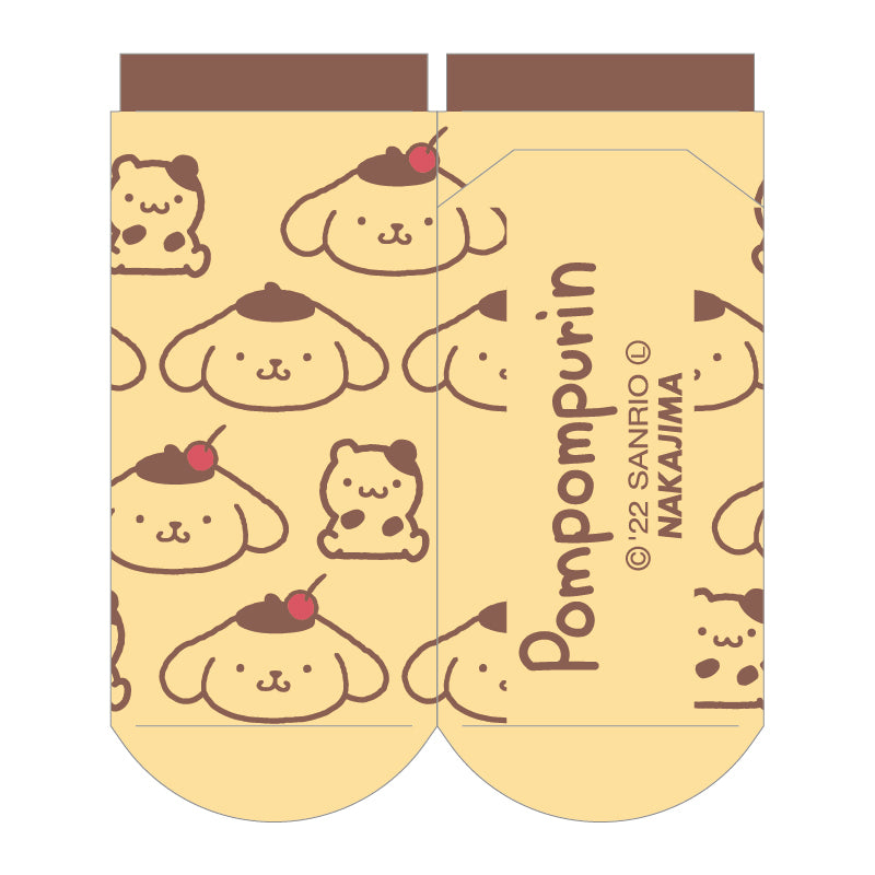 ソックス フェイスフレンズ ポムポムプリン