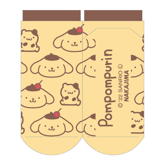 ソックス フェイスフレンズ ポムポムプリン