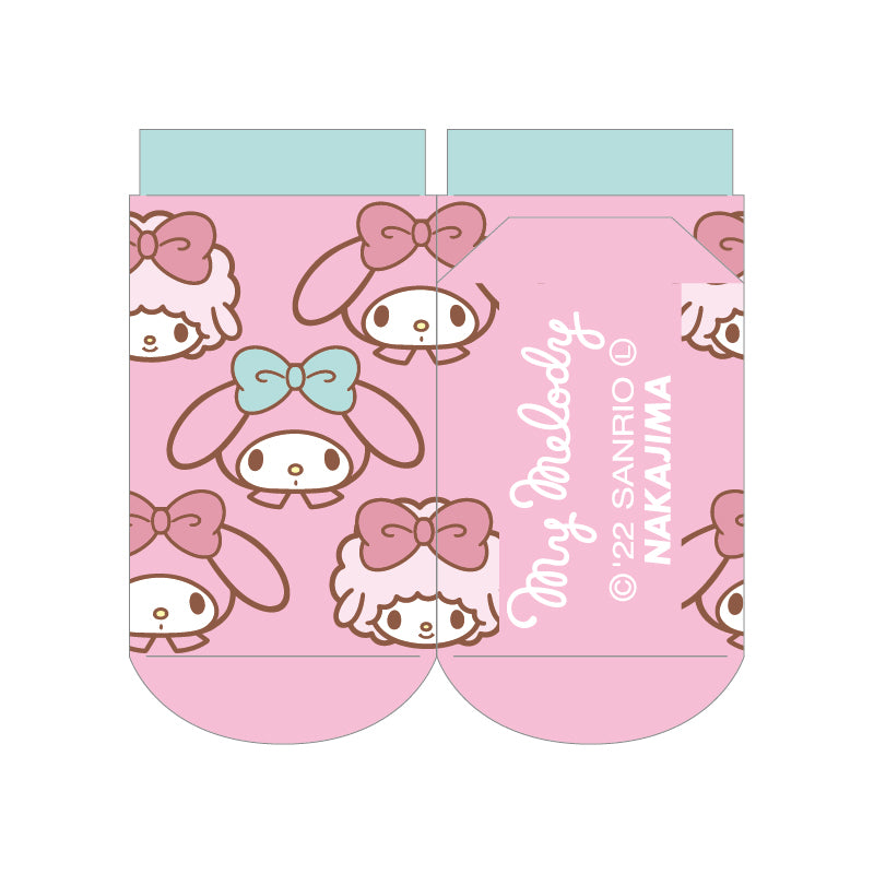 キッズソックス フェイスフレンズ マイメロディ
