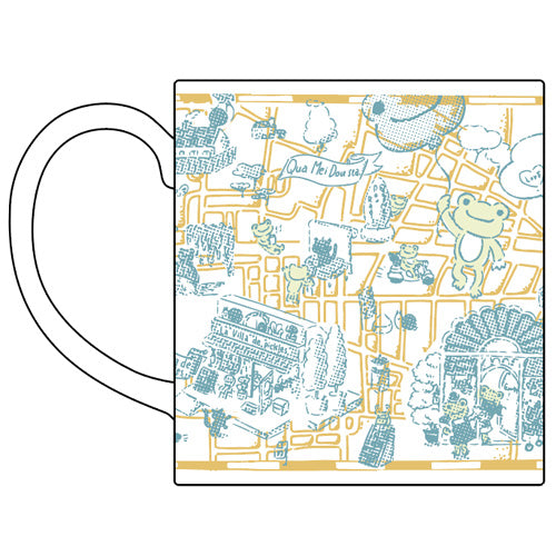 ピクルス 地図柄 マグカップ