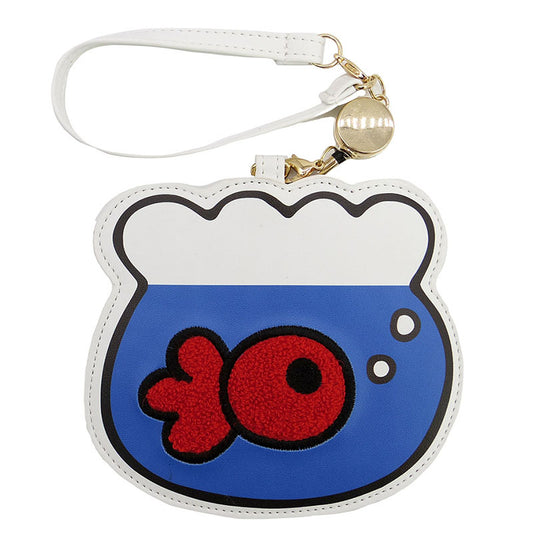 ハローキティ クラシック ダイカットリールパス 金魚鉢