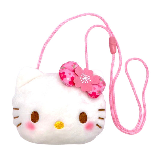 桜着物 フェイスポシェット ハローキティ