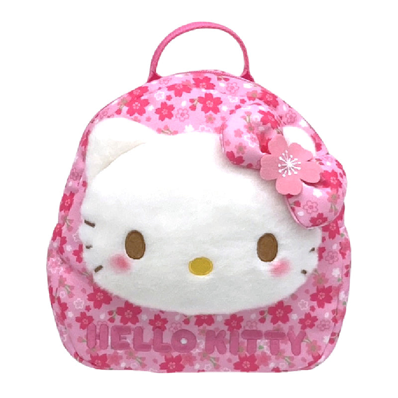 桜着物 キッズリュック ハローキティ