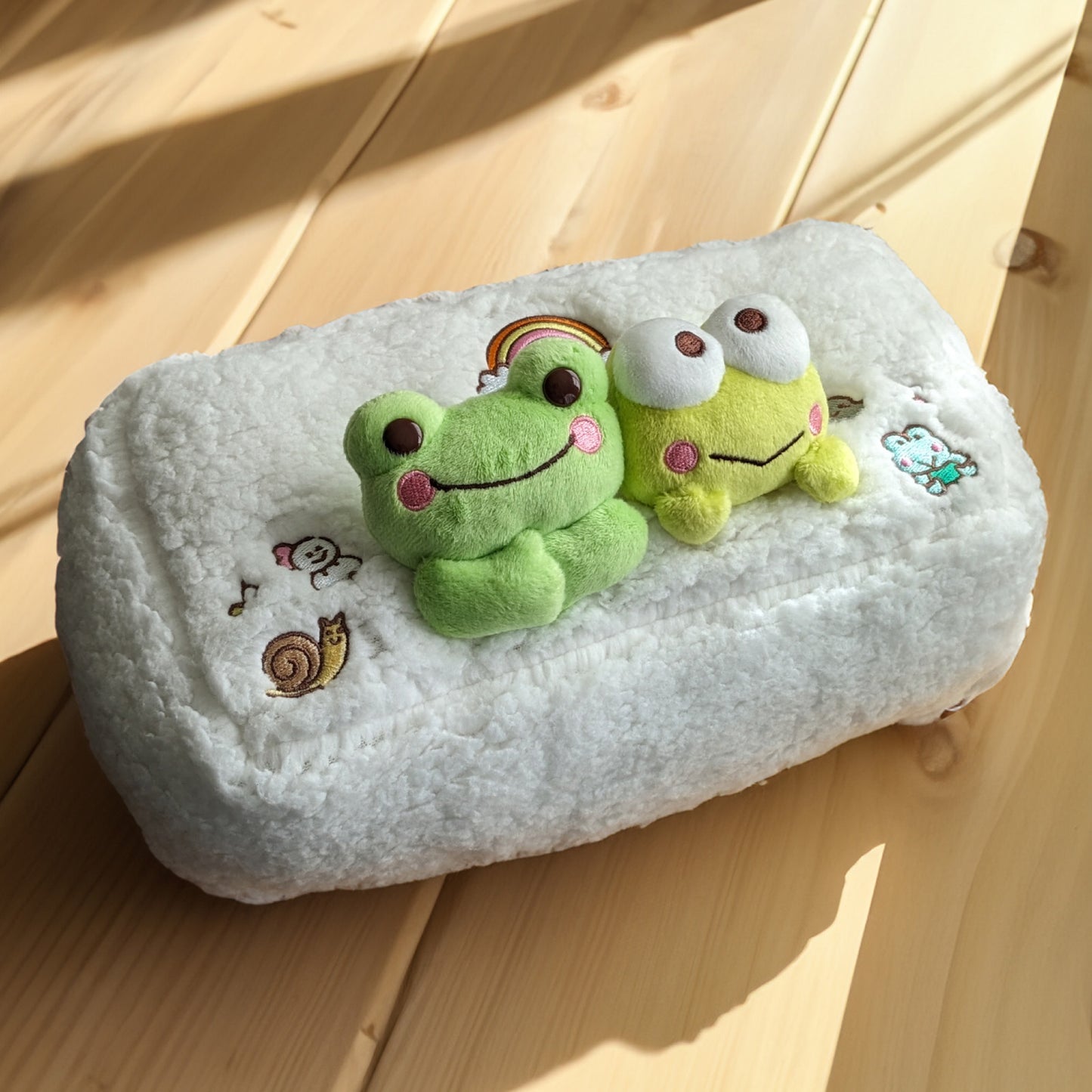 けろけろけろっぴ×ピクルス　ティッシュＢＯＸカバー