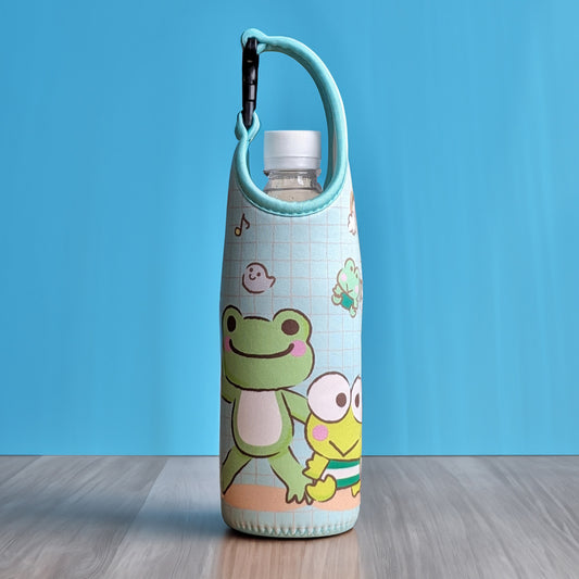 けろけろけろっぴ×ピクルス ペットボトルカバー６００