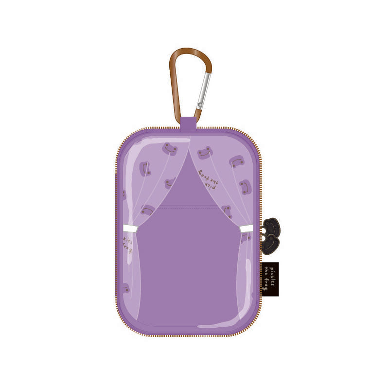 ピクルス 推し色マスコット用ポーチ ＰＵ