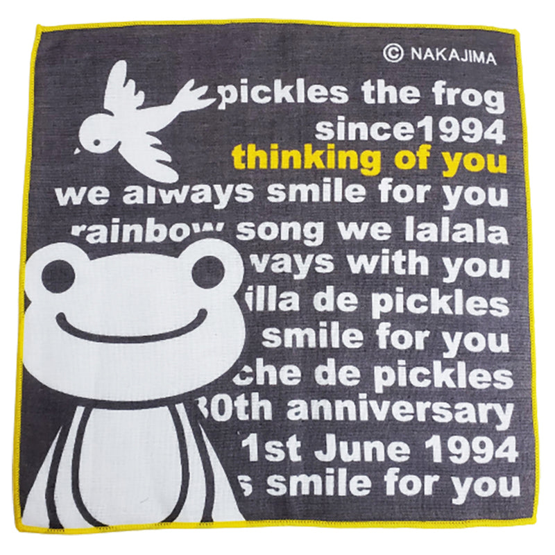ピクルス　ａｌｗａｙｓ　ｓｍｉｌｅ　ワーディング　ハンカチタオル