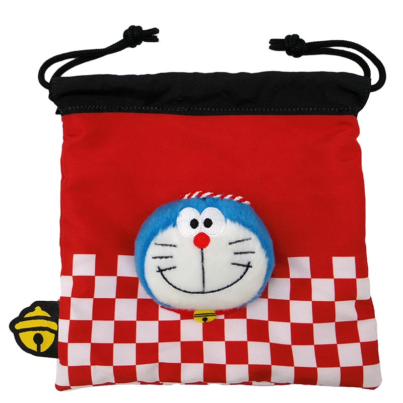 ドラえもん ハッピ ボアフェイス巾着 ＲＤ