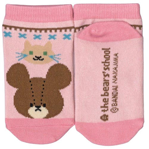 くまのがっこう ジャッキーとねこ キッズソックス PK