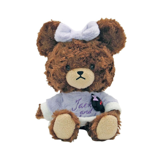 くまのがっこう ペアぬいぐるみ もこもこルームウェア リボン