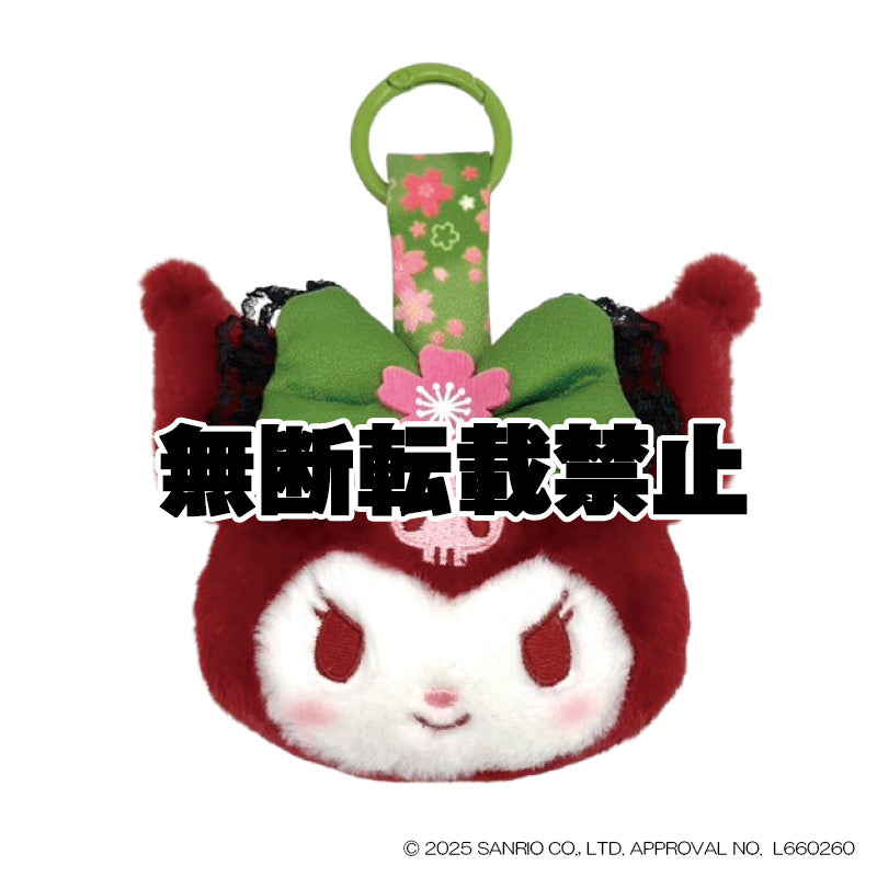 フェイスタグマスコット 抹茶着物 クロミ
