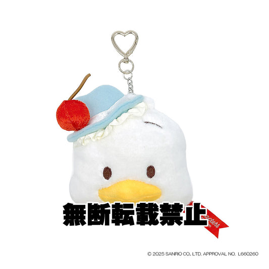 スカイブルーチェリーケーキ あひるのペックル ミニカラビナポーチ　2026年7月発売