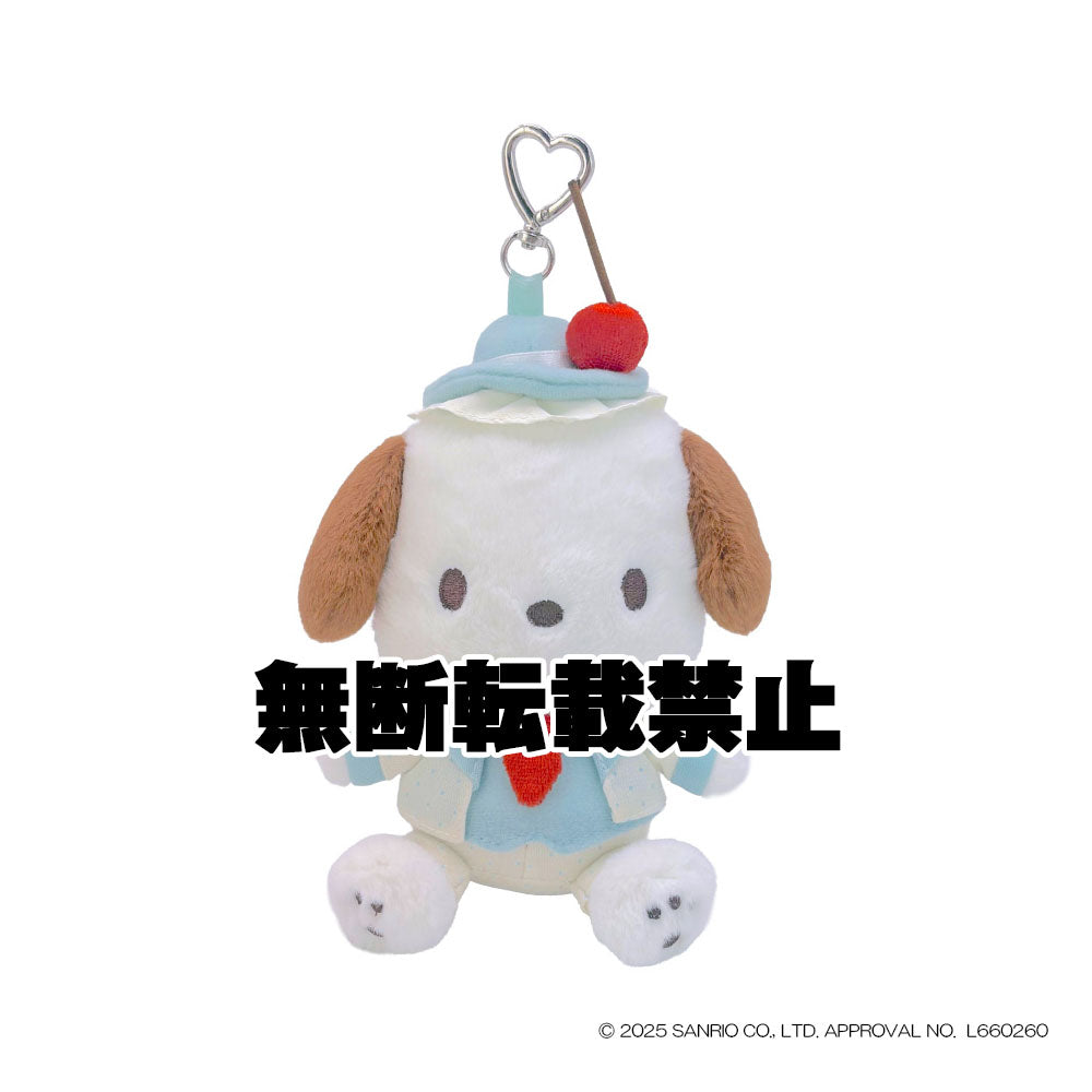 スカイブルーチェリーケーキ ポチャッコ ぬいぐるみエコバッグ　2026年7月発売