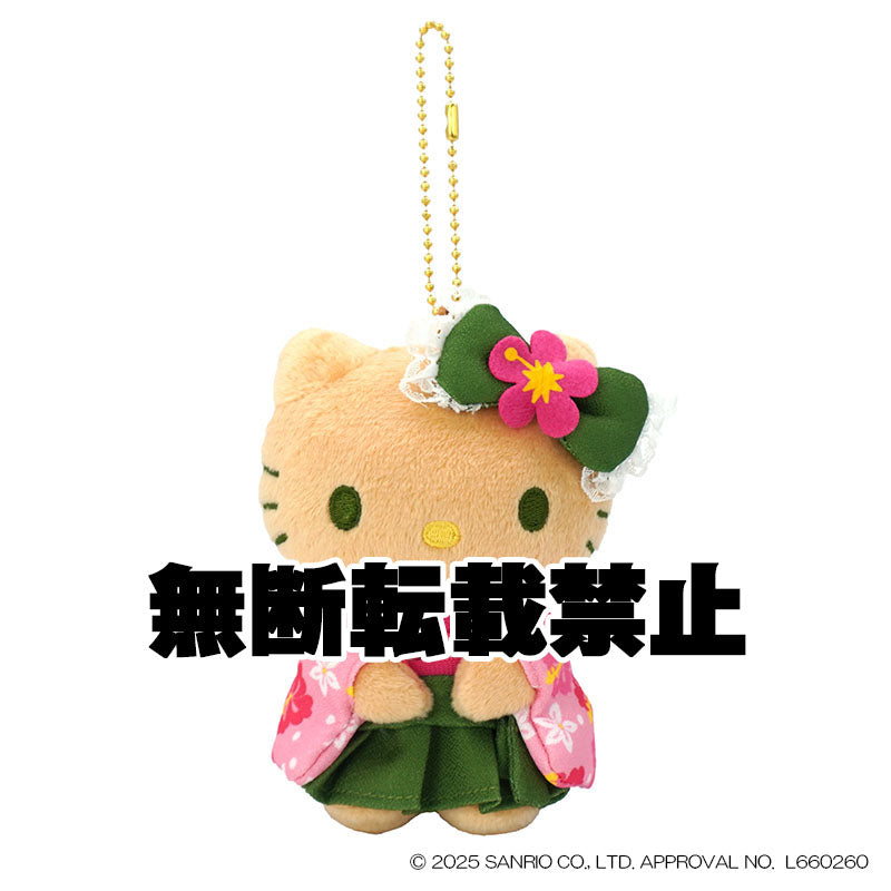 日焼け抹茶着物 ハローキティ マスコット 2026年5月発売⇒6月発売