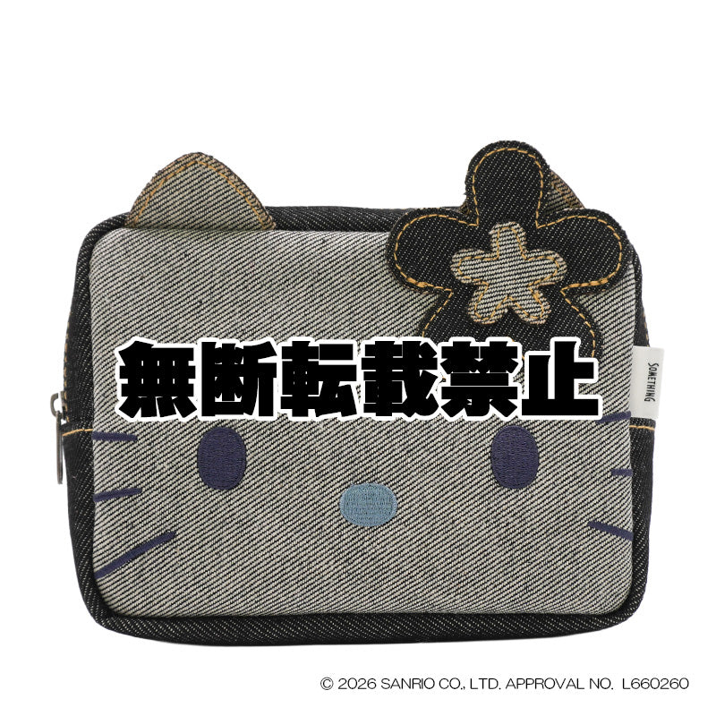 SOMETHING ハローキティ 化粧ポーチ　2026年6月発売