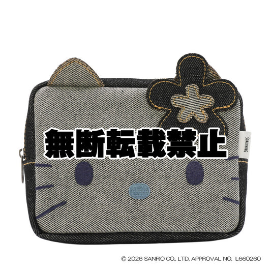 SOMETHING ハローキティ 化粧ポーチ　2026年6月発売