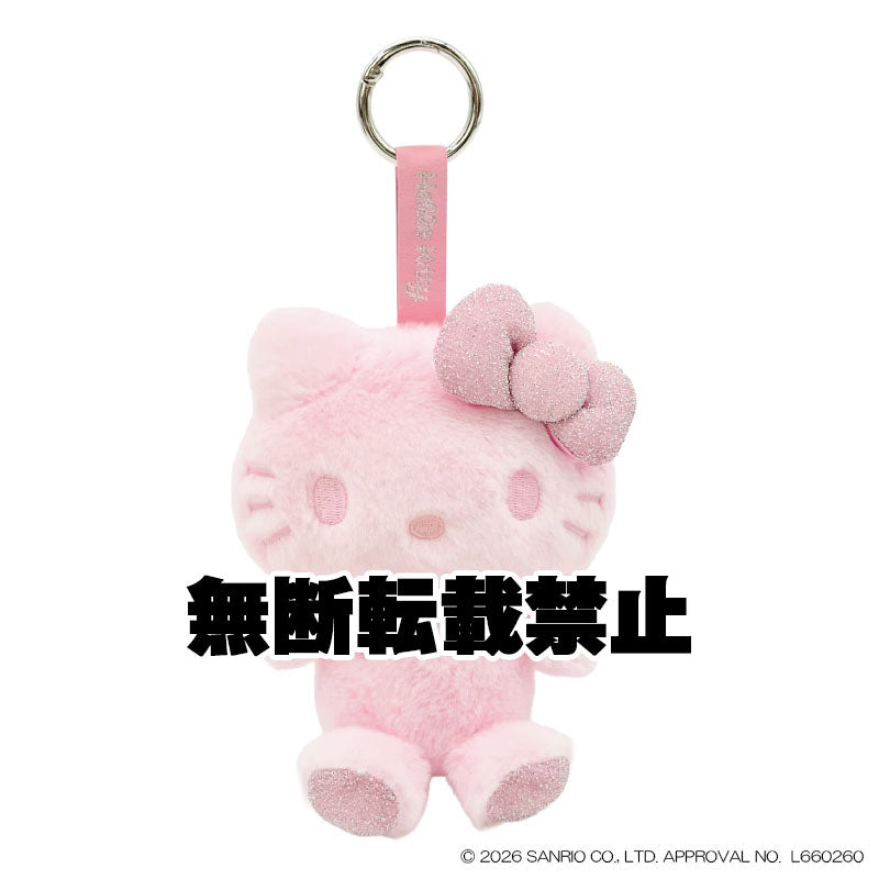 ハローキティ ふわふわグリッター マスコット PK 2026年7月発売