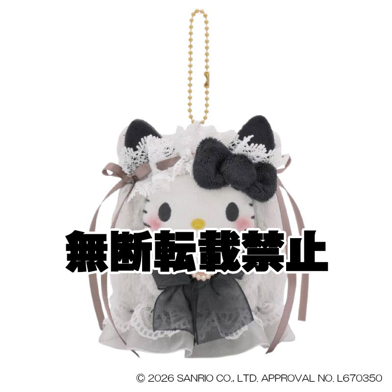 ロリータおばけ ハローキティ マスコット BK　2026年8月発売