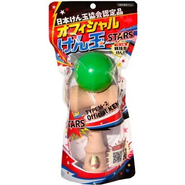 479122 オフィシャルけん玉 STARS 緑 改定版