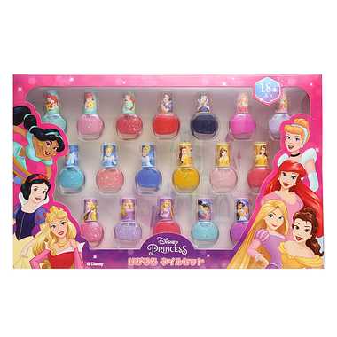 210629 ディズニープリンセス はがせるネイル18本セット