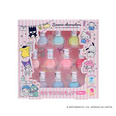 230729 サンリオキャラクターズ はがせるマニキュア10本セット