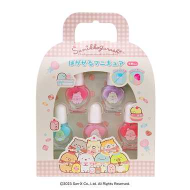 230730 すみっコぐらし はがせるマニキュア5本セット