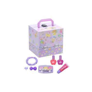 231035 すみっコぐらし ミニバニティメイクボックス パープル