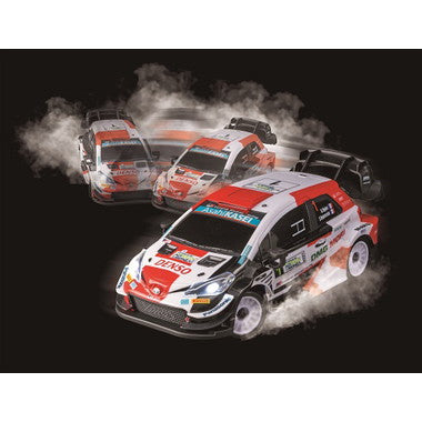 JRVC107-WH 1/24トヨタ Gazzo Racing WRTヤリスラリーレーシングカー