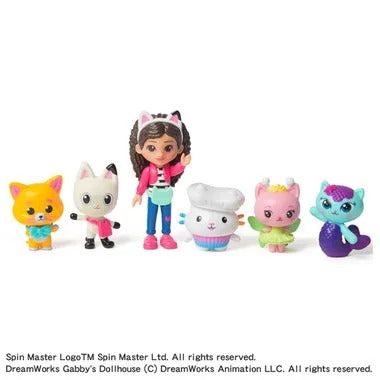 ギャビーのドールハウス ザ・ムービー ニャンベンチャー・クルー・フィギュアセット
