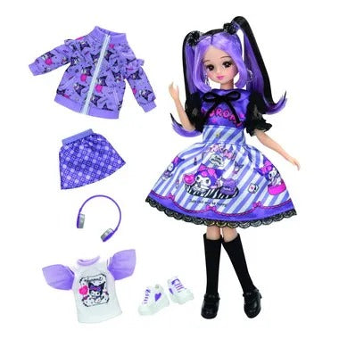 クールなクロミ リカちゃん DX カジュアル＆パープルワンピセット