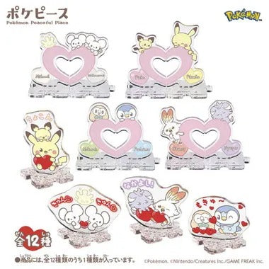 ポケモン ポケピース ちょこんとつながるアクリルスタンド ～Mellow Heart～