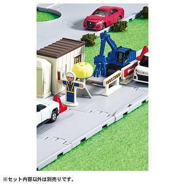 トミカタウン　どうろ工事現場（トミカ&...