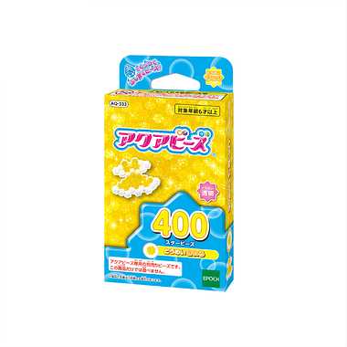 【メーカー取寄】AQ-333 アクアビーズ スタービーズ とうめいきいろ