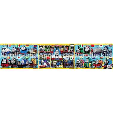 【メーカー取寄】24-192 ステップパノラマパズル トーマスとみんなのこっき
