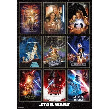 【メーカー取寄】W-1000-673 Ｍｏｖｉｅ Ｐｏｓｔｅｒ Ｃｏｌｌｅｃｔｉｏｎ Ｓｔａｒ Ｗａｒｓ
