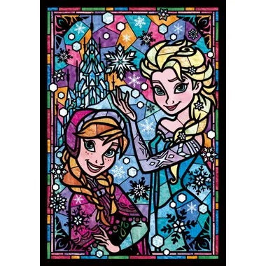 【メーカー取寄】DSG-266-753 アナ＆エルサ ステンドグラス （ステンドアート）