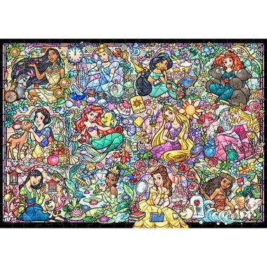 D-300-057 ディズニープリンセス コレクション ステンドグラス