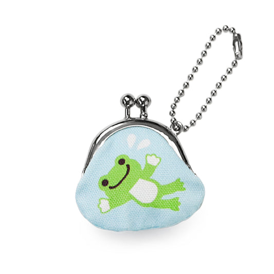 かえるのピクルス ミニがまストラップ 青海波 秀和㈱