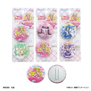 250018 キミとアイドルプリキュア♪ クリップカンバッチ