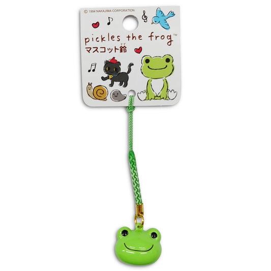 かえるのピクルス 顔鈴根付 ＧＲ (株)牛久保工芸社
