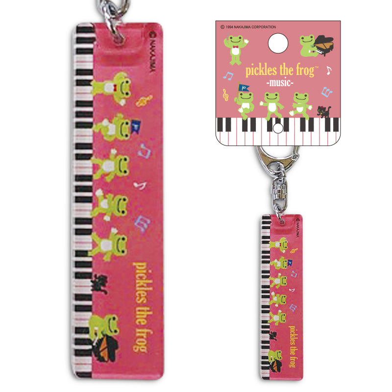かえるのピクルス アクリルスティックキーホルダー ＭＵＳＩＣ (株)牛久保工芸社