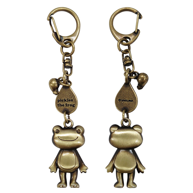 かえるのピクルス キャストキーホルダー 真鍮フルビ (株)牛久保工芸社