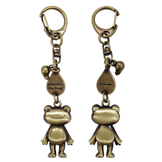かえるのピクルス キャストキーホルダー 真鍮フルビ (株)牛久保工芸社